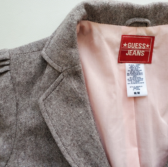 Guess gray flowery wool jacket - Picture 4 of 10